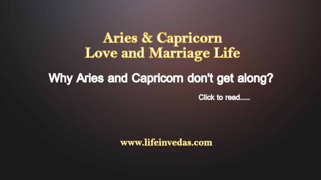 Aries And Capricorn Compatibility Love, Marriage & Friendship - Lifeinvedas